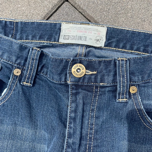 Ecko Unltd Denim Rhino Jeans - Straight Fit - size 32 - Picture 4 of 12